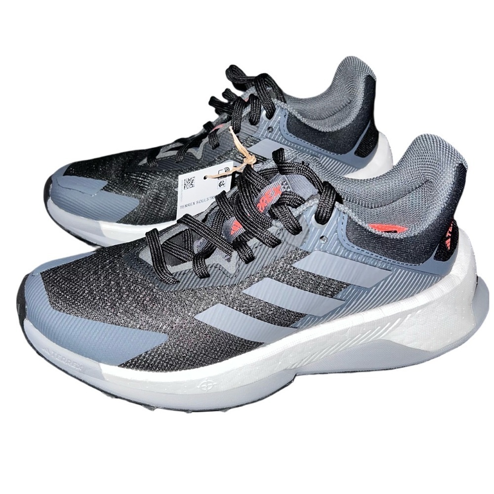 ***NWT*** Adidas Terrex Soulstride Ultra Black/Red, Size 6.5, IE8456
